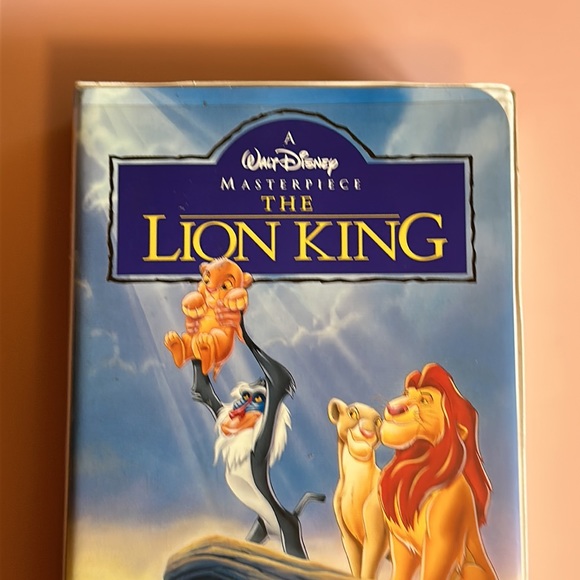 THE LION KING VHS Movie Tape Walt Disney's Masterpiece Collection  1995 ORIGINAL - Picture 8 of 14
